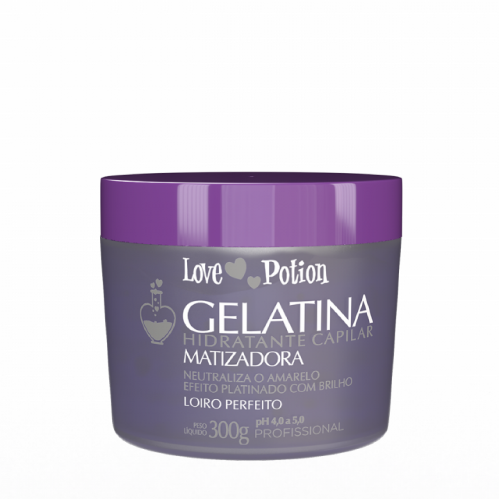 Коллагеновый восполнитель LOVE POTION Gelatina Matizadora 300 ml -  интернет-магазин «Мега-Кератин»