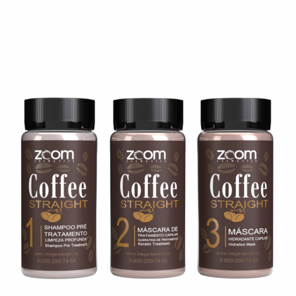   ZOOM Coffee Straight 3 x 100 ml