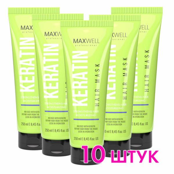   MAXWELL Keratin Mask 10x250 ml
