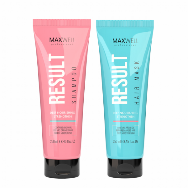     MAXWELL Result Shampoo 250 ml + Result Mask 250 ml