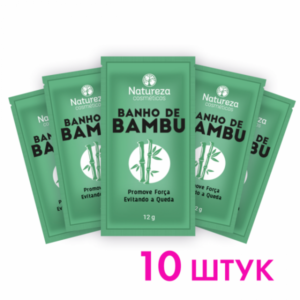 -   NATUREZA Banho de Bambu   10x12g