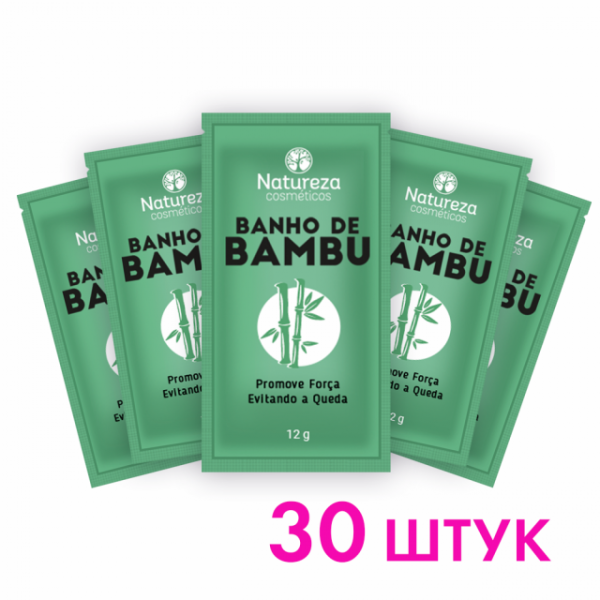 -   NATUREZA Banho de Bambu   30x12g